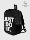 Рюкзак детский / JUST DO IT / ПРОСТО СДЕЛАЙ ЭТО