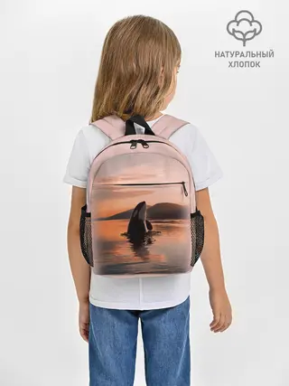 Рюкзак детский / касатки на закате