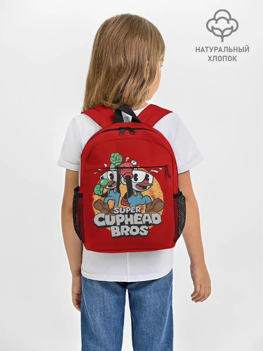 Рюкзак детский / Super Cuphead Bros