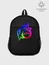Рюкзак детский / Knockout city. Rainbow logo
