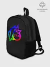 Рюкзак детский / Knockout city. Rainbow logo