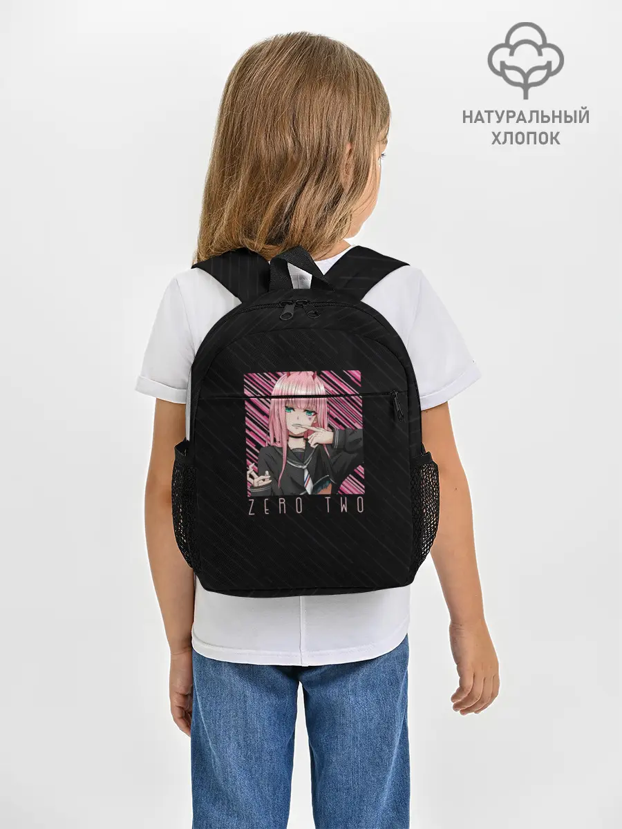 Рюкзак детский / Zero Two в квадрате