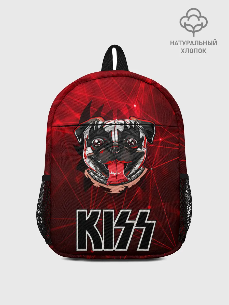 Рюкзак детский / Собака в стиле KISS