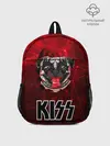 Рюкзак детский / Собака в стиле KISS