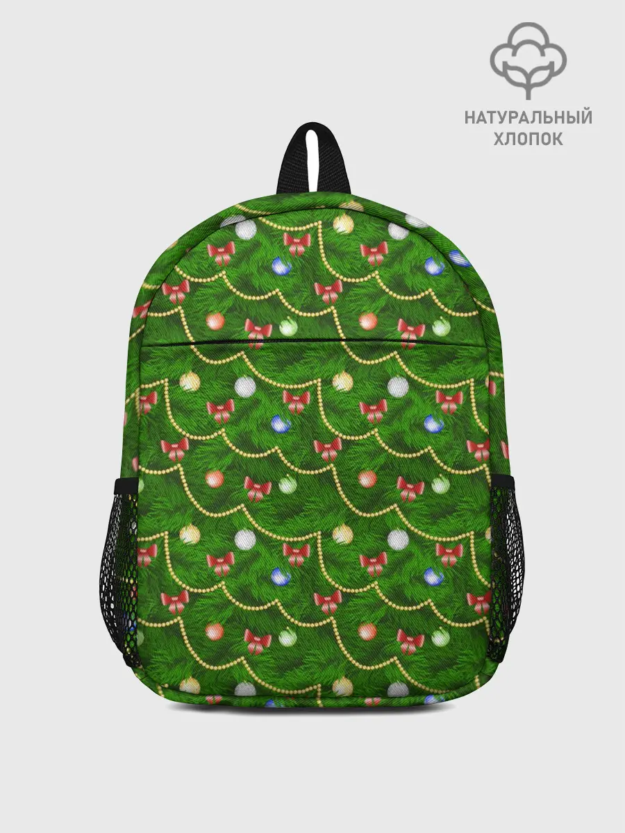 Рюкзак детский / Новогодняя Ёлка с Игрушками