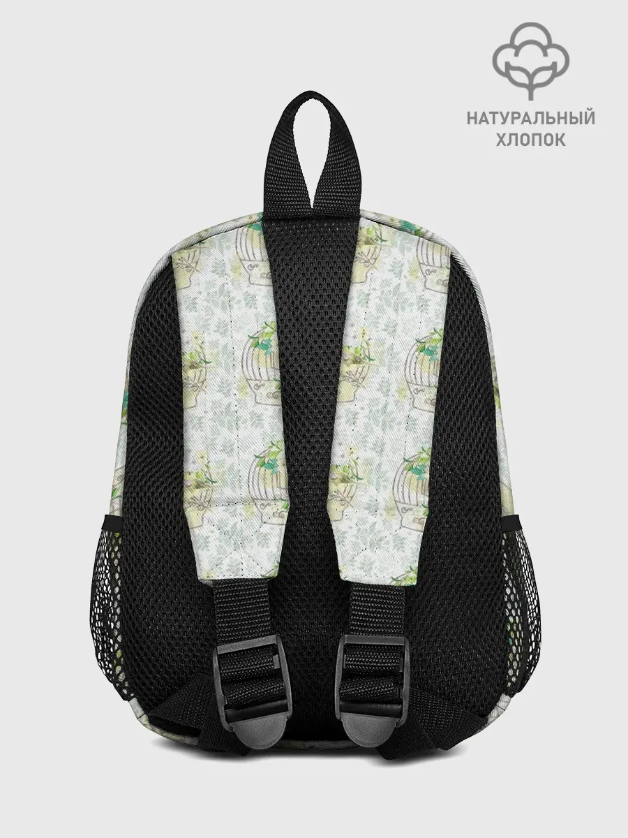 Рюкзак детский / Канарейки в клетках