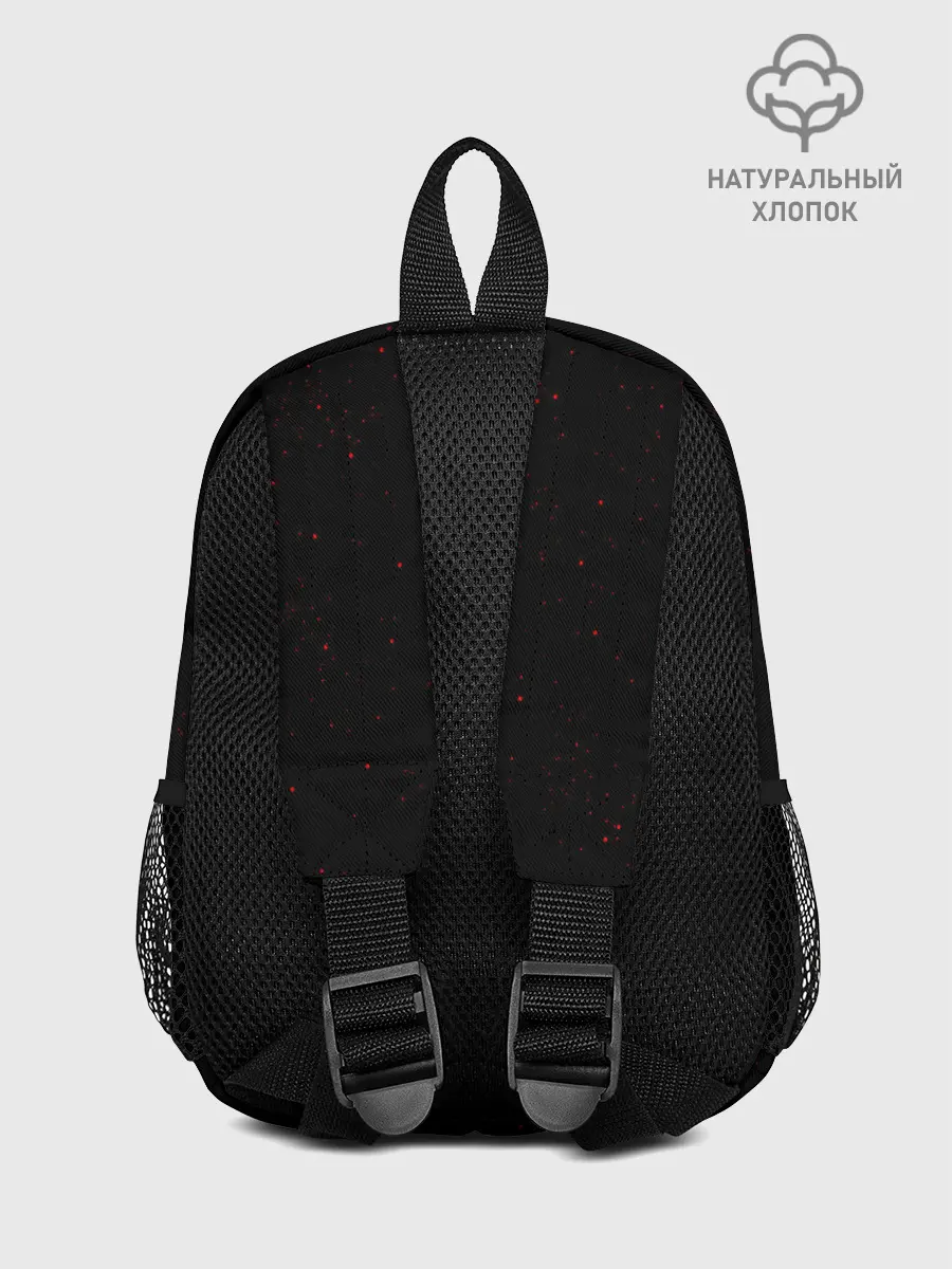 Рюкзак детский / ИГРА В КАЛЬМАРА / СТРАЖИ / БРЫЗГИ КРАСОК