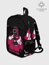 Рюкзак детский / Игра в кальмара x Кот,