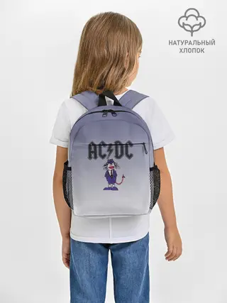 Рюкзак детский / Ангус Янг чертик AC/DC