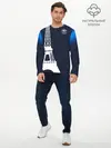 Мужской лонгслив базовый / Сборная Франции форма (P007_P004ooo1571845, P004ooo1571845)