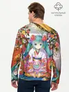 Мужской лонгслив базовый / Окно Mika Hatsune (P007_P004ooo1571517, P004ooo1571517)