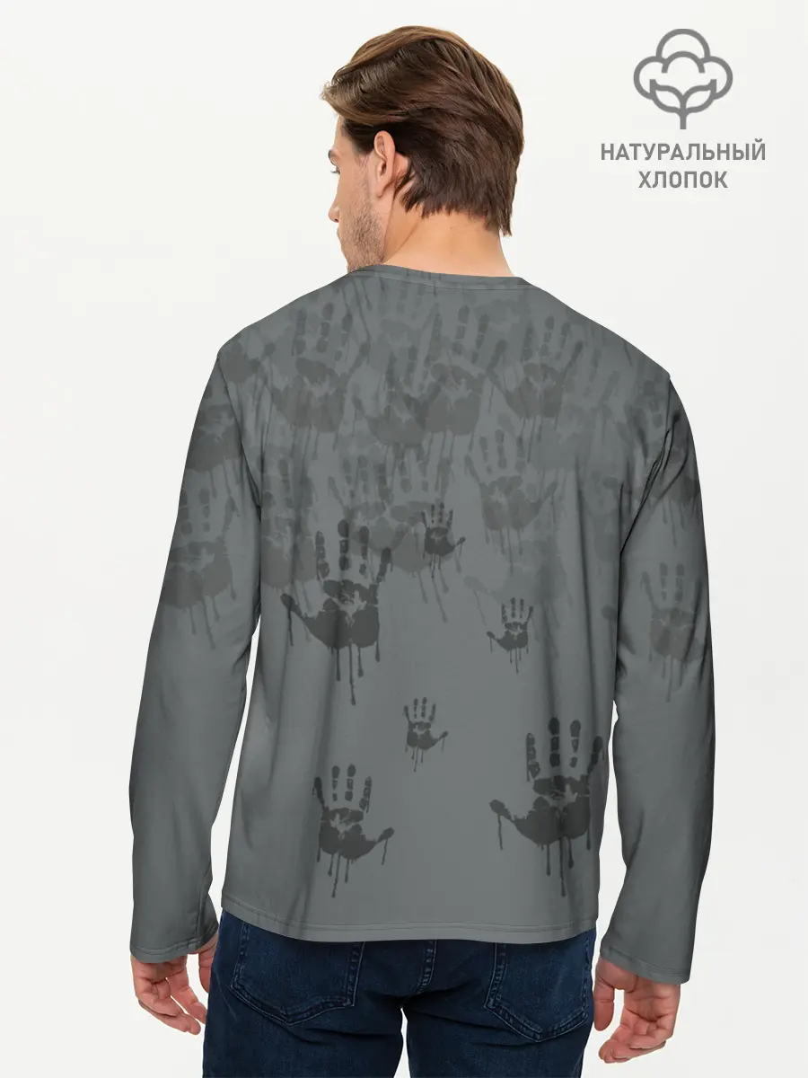 Мужской лонгслив базовый / DEATH STRANDING (P007_P004ooo1571939, P004ooo1571939)