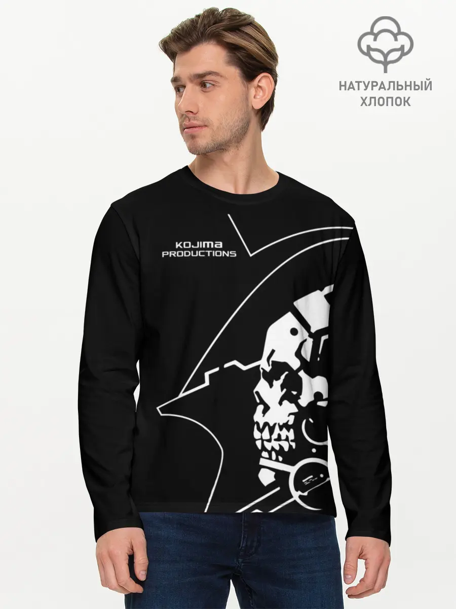 Мужской лонгслив базовый / LUDENS / KOJIMA PRODUCTIONS (P007_P004ooo1570863, P004ooo1570863)