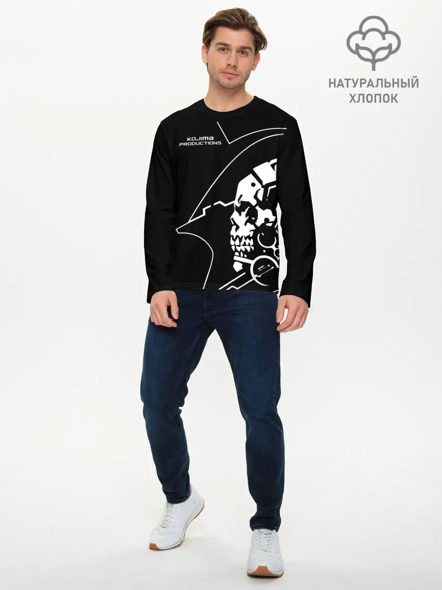 Мужской лонгслив базовый / LUDENS / KOJIMA PRODUCTIONS (P007_P004ooo1570863, P004ooo1570863)