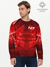 Мужской лонгслив базовый / MASS EFFECT N7 (P007_P004ooo1571473, P004ooo1571473)