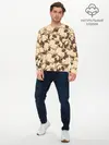 Мужской лонгслив базовый / мопс (P007_P004ooo1576427, P004ooo1576427)