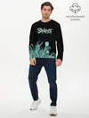 Мужской лонгслив базовый / Slipknot (P007_P004ooo1575053, P004ooo1575053)