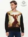 Мужской лонгслив базовый / God of War (P007_P004ooo1574675, P004ooo1574675)