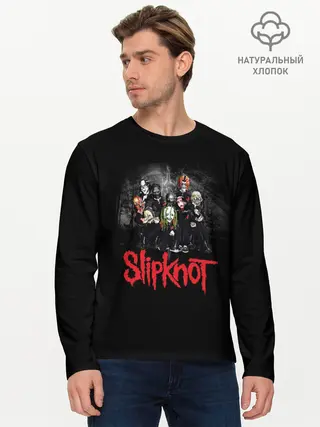 Мужской лонгслив базовый / Slipknot
