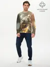 Мужской лонгслив базовый / God of War (P007_P004ooo1574337, P004ooo1574337)