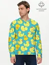 Мужской лонгслив базовый / Duck (P007_P004ooo1583895, P004ooo1583895)