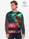 Мужской лонгслив базовый / Мистик (P007_P004ooo1584139, P004ooo1584139)