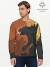 Мужской лонгслив базовый / GODZILLA | ГОДЗИЛЛА (P007_P004ooo1585647, P004ooo1585647)