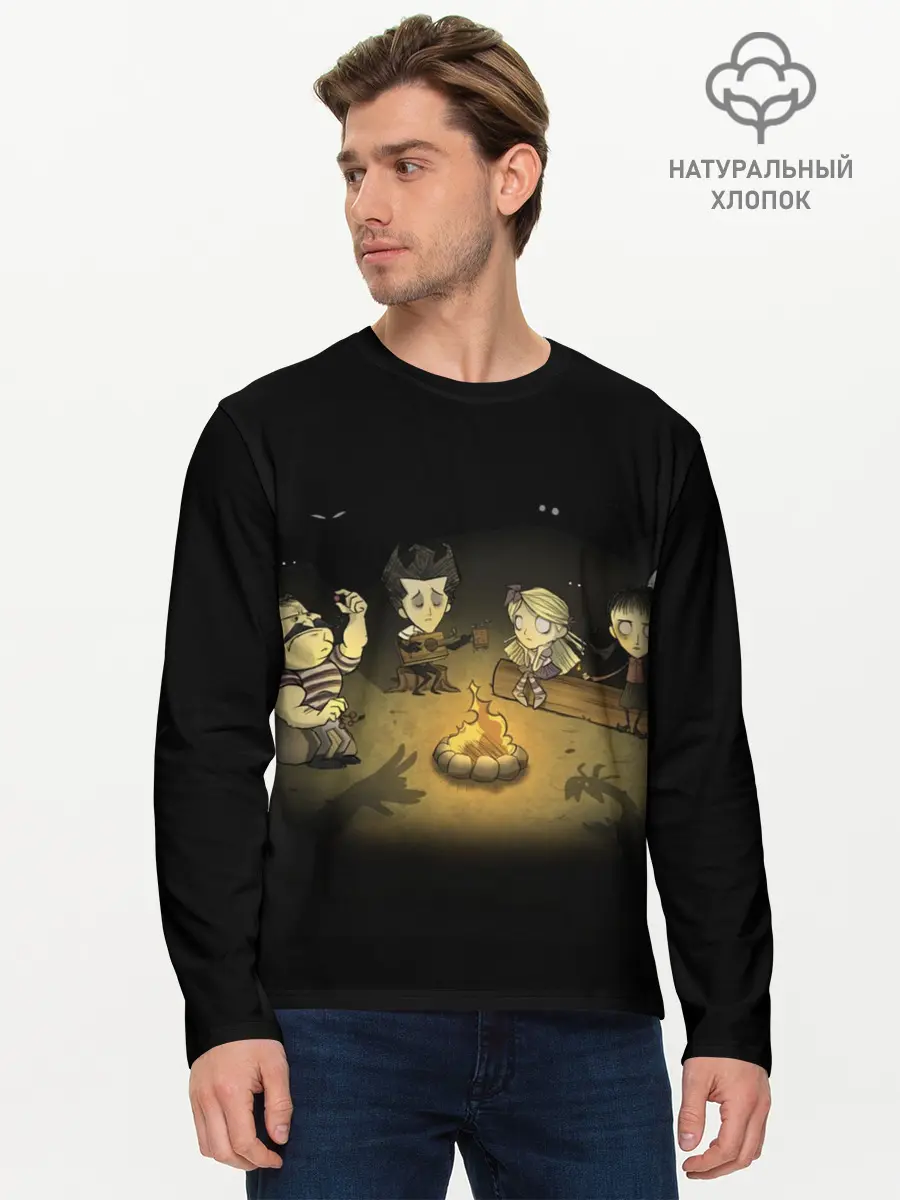Мужской лонгслив базовый / Don’t Starve (P007_P004ooo1585775, P004ooo1585775)