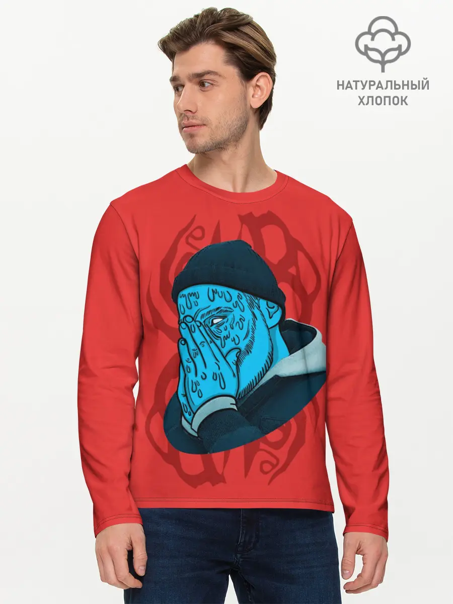 Мужской лонгслив базовый / Jeembo Grime (P007_P004ooo1585953, P004ooo1585953)