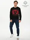 Мужской лонгслив базовый / Biohazard (P007_P004ooo1586039, P004ooo1586039)
