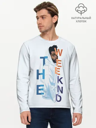 Мужской лонгслив базовый / The Weeknd (P007_P004ooo1584961, P004ooo1584961)