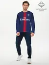 Мужской лонгслив базовый / Mbappe home 18-19 (P007_P004ooo1585033, P004ooo1585033)