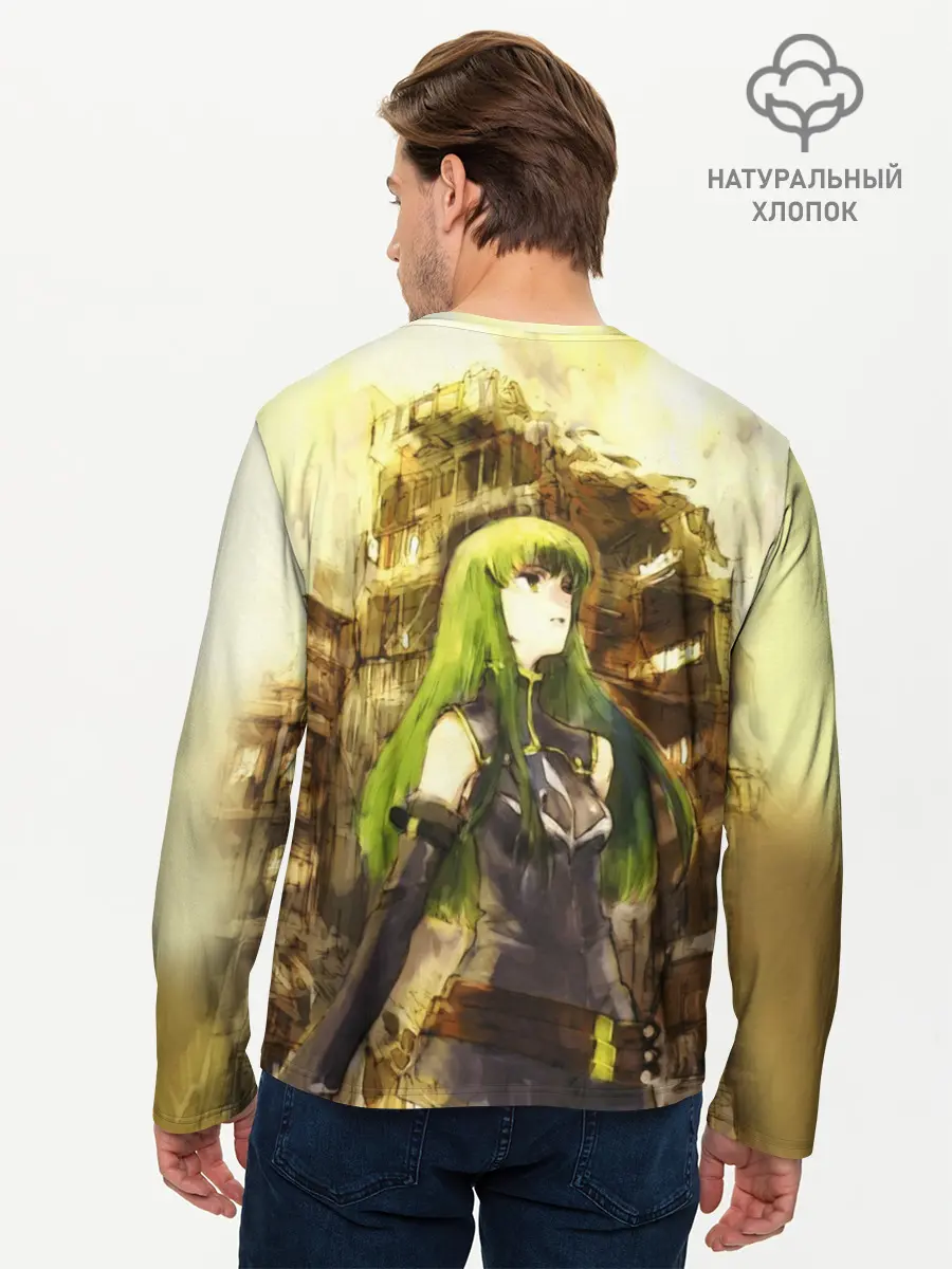 Мужской лонгслив базовый / Code Geass art (P007_P004ooo1585173, P004ooo1585173)