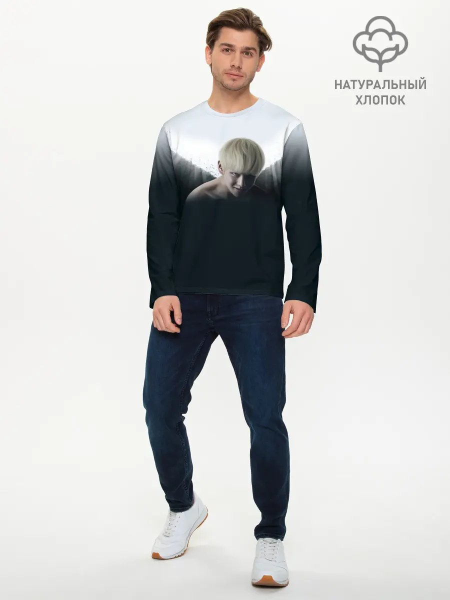 Мужской лонгслив базовый / BTS (P007_P004ooo1585271, P004ooo1585271)