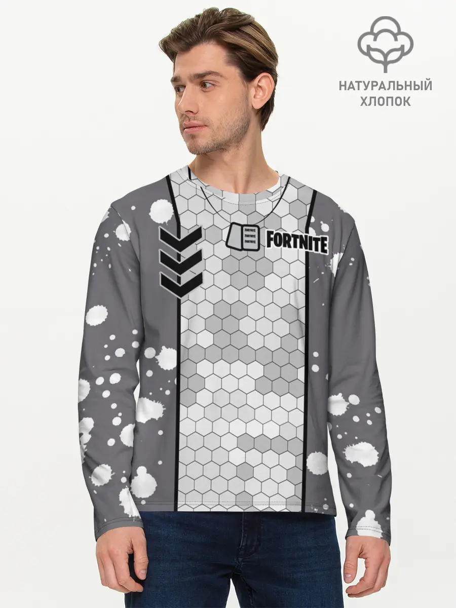 Мужской лонгслив базовый / Fortnite: Мастер сюрикенов (P007_P004ooo1588235, P004ooo1588235)