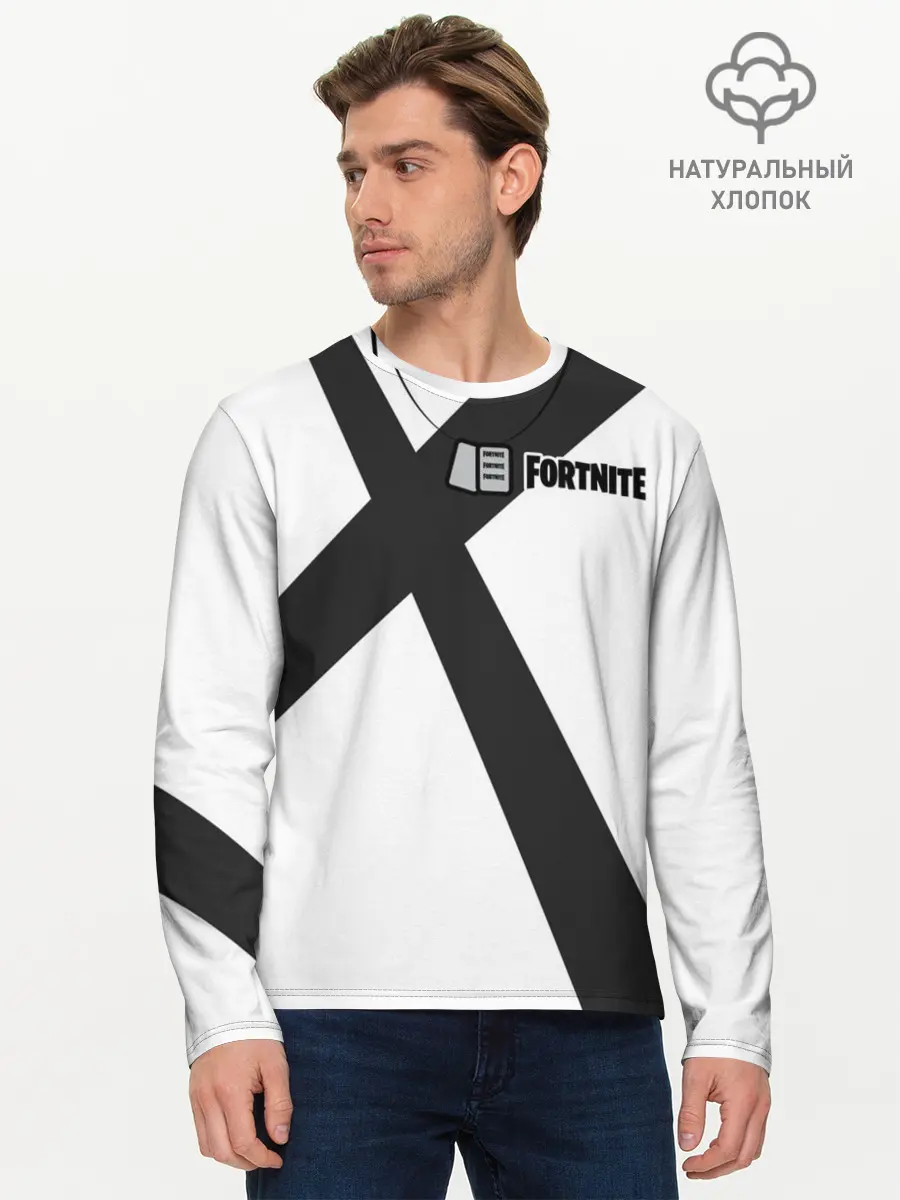 Мужской лонгслив базовый / Fortnite: Гренадёр (P007_P004ooo1588255, P004ooo1588255)