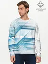 Мужской лонгслив базовый / STRIPES (P007_P004ooo1586353, P004ooo1586353)