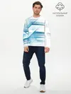 Мужской лонгслив базовый / STRIPES (P007_P004ooo1586353, P004ooo1586353)