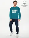 Мужской лонгслив базовый / HammAli Navai blue (P007_P004ooo1590933, P004ooo1590933)