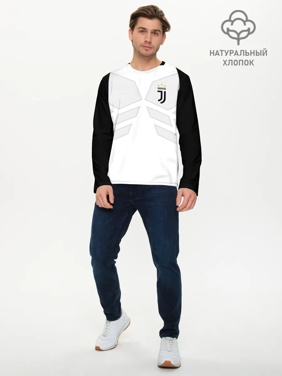 Мужской лонгслив базовый / JUVENTUS SPORT (P007_P004ooo1592667, P004ooo1592667)