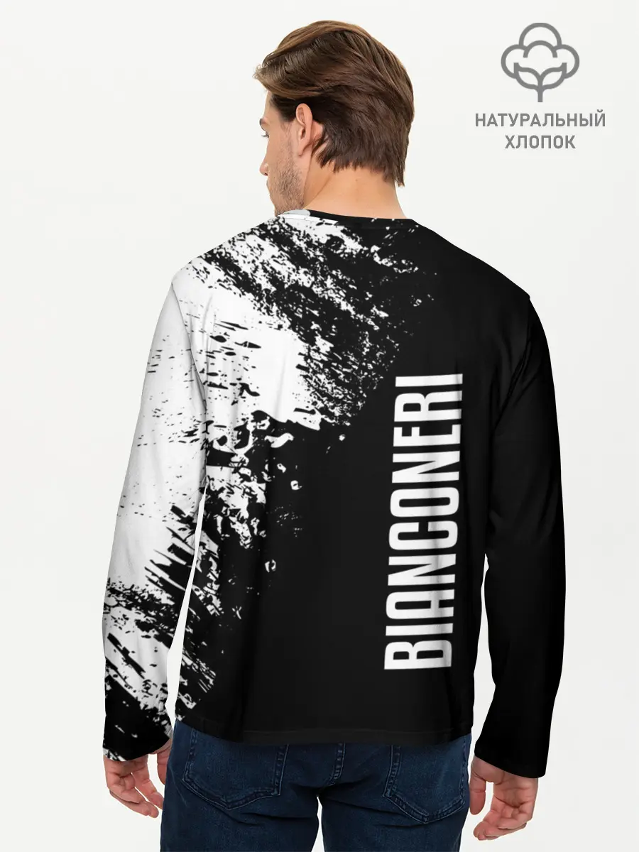 Мужской лонгслив базовый / JUVENTUS BIANCONERI (P007_P004ooo1592805, P004ooo1592805)