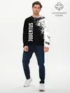 Мужской лонгслив базовый / JUVENTUS BIANCONERI (P007_P004ooo1592805, P004ooo1592805)