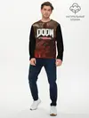 Мужской лонгслив базовый / DOOM Eternal (P007_P004ooo1589761, P004ooo1589761)