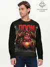Мужской лонгслив базовый / DOOM Pinky (P007_P004ooo1589775, P004ooo1589775)