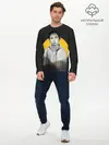 Мужской лонгслив базовый / Гречка солнце (P007_P004ooo1593777, P004ooo1593777)