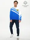 Мужской лонгслив базовый / Россия (P007_P004ooo1594521, P004ooo1594521)