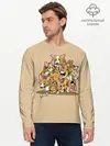 Мужской лонгслив базовый / Корги (P007_P004ooo1598867, P004ooo1598867)