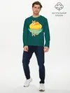 Мужской лонгслив базовый / Корги (P007_P004ooo1598869, P004ooo1598869)