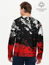 Мужской лонгслив базовый / БРЫЗГИ КРАСОК (P007_P004ooo1600855, P004ooo1600855)