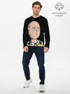 Мужской лонгслив базовый / One-Punch Man Ванпачмен (P007_P004ooo1601423, P004ooo1601423)